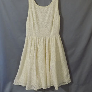 low back lace sun dress